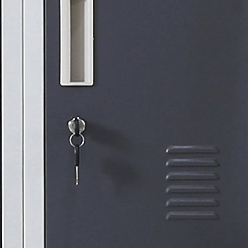 12-Door Locker for Office | Gym | Shed | School | Home Storage | Standard Lock with Keys