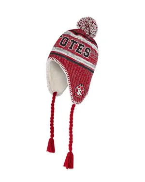 2023 Colosseum Unisex Red Earflap Beanie
