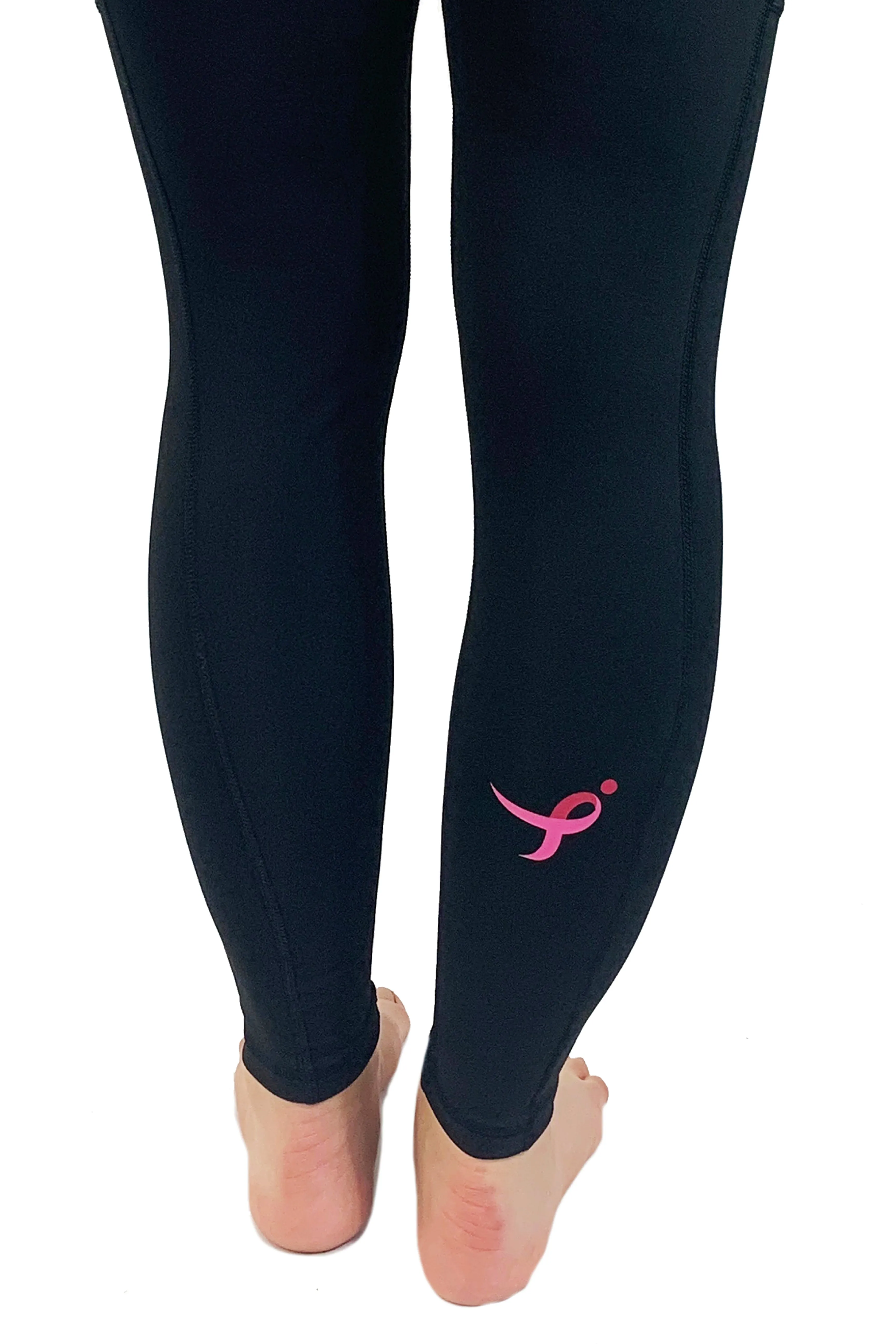 3314 - Komen Columbus Pink Ribbon Victory Legging/Black