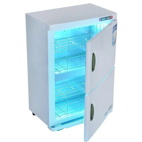 46L Dual Towel Warmer Cabinet with Sterilizer