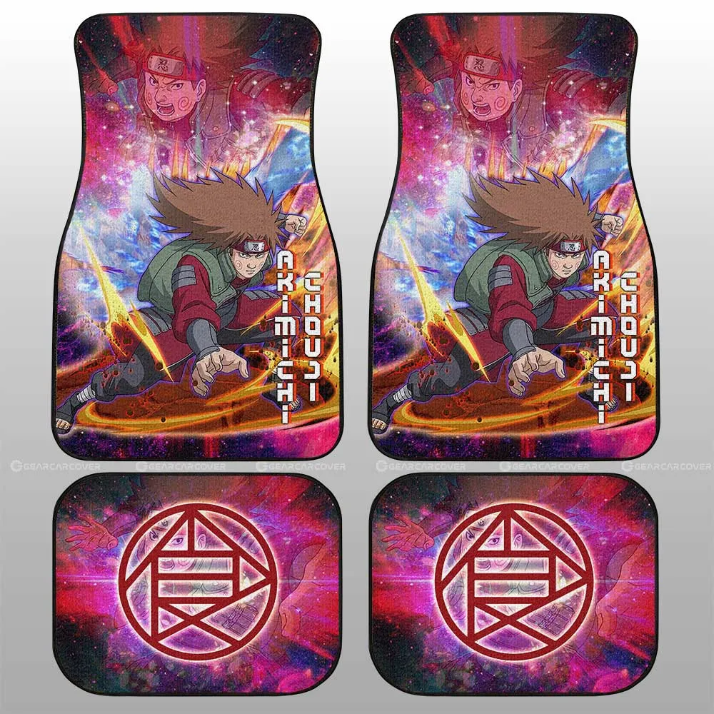 Akimichi Chouji Car Floor Mats Custom Characters Anime Car Accessories
