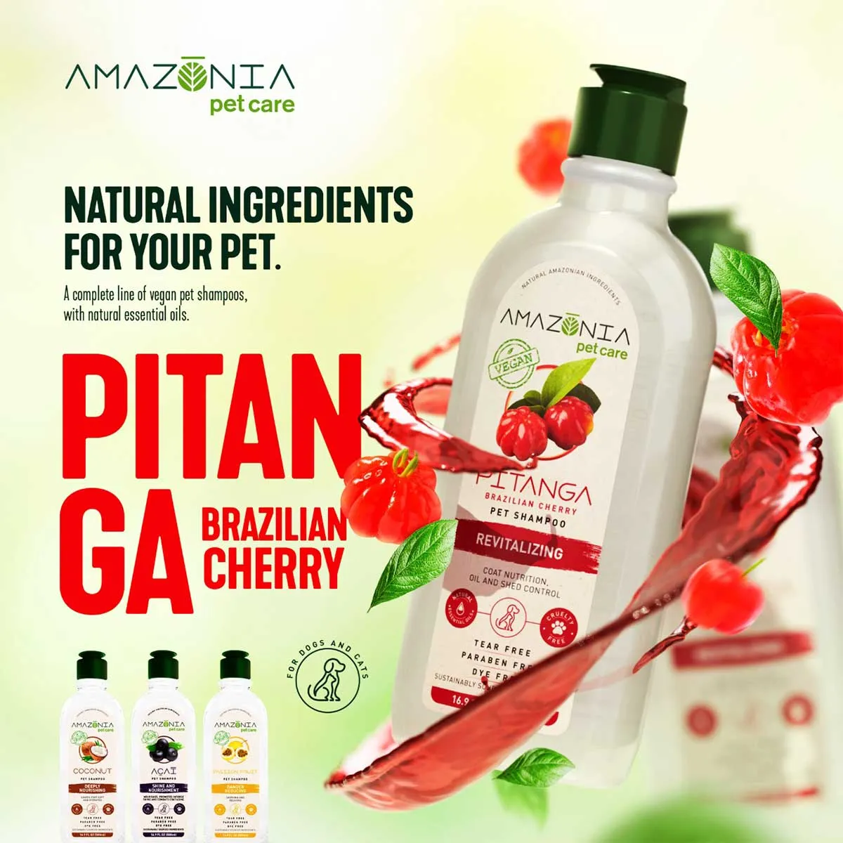 Amazonia Pitanga Pet Shampoo