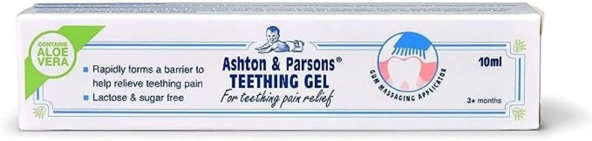 Ashton & Parsons Teething Gel for 3 Months  Infants to Help Relieve Common Teething Symptoms 10ml