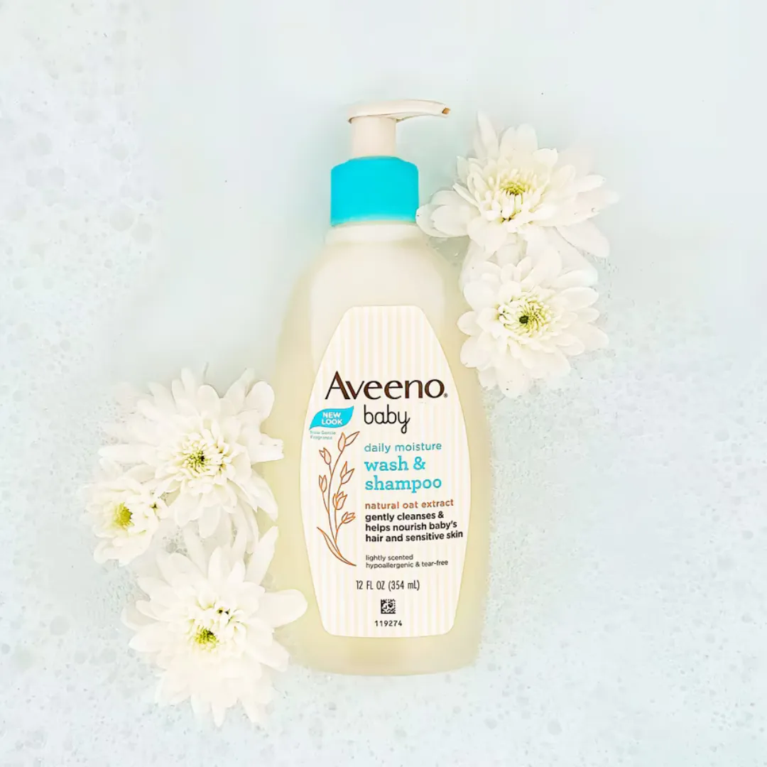 Aveeno Baby Wash & Shampoo 354ml