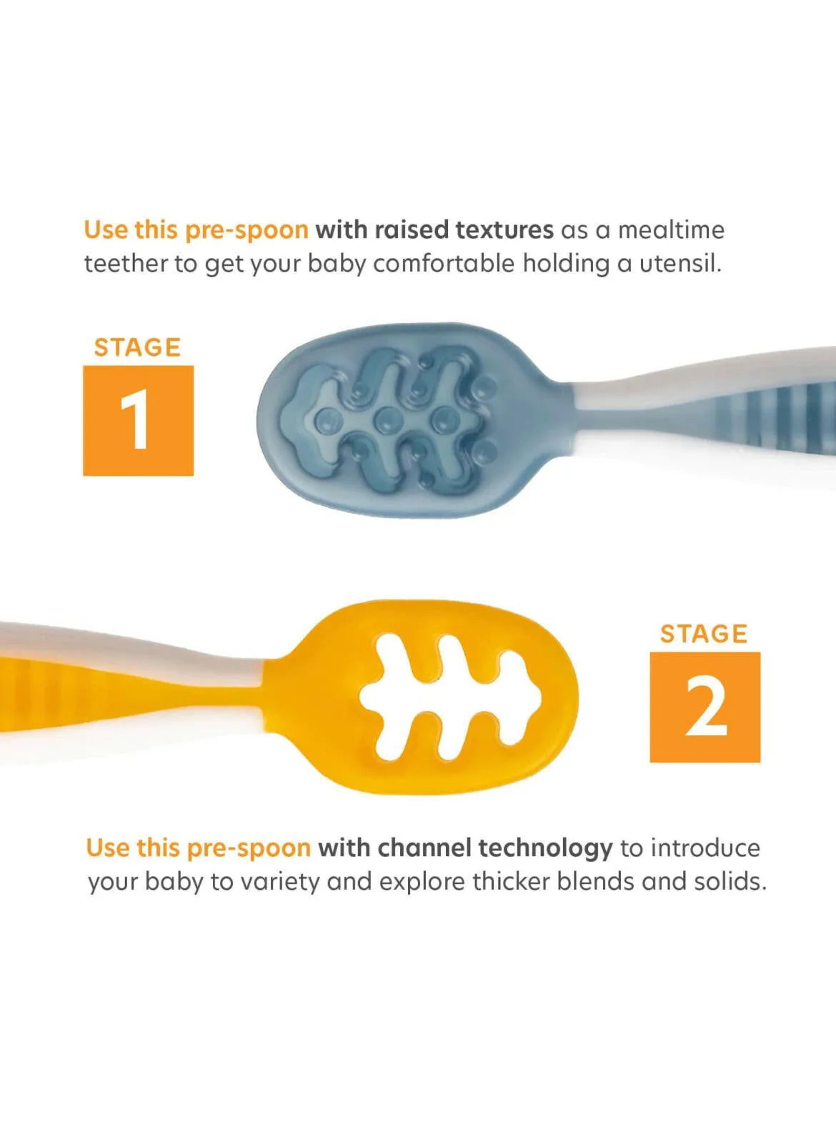 Baby Spoon Set (Stage 1   Stage 2)