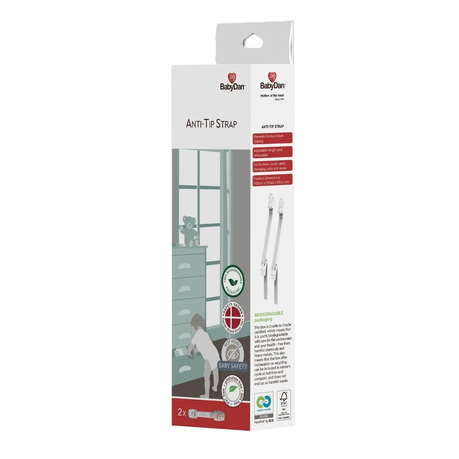 BabyDan Furniture Strap 2 pcs