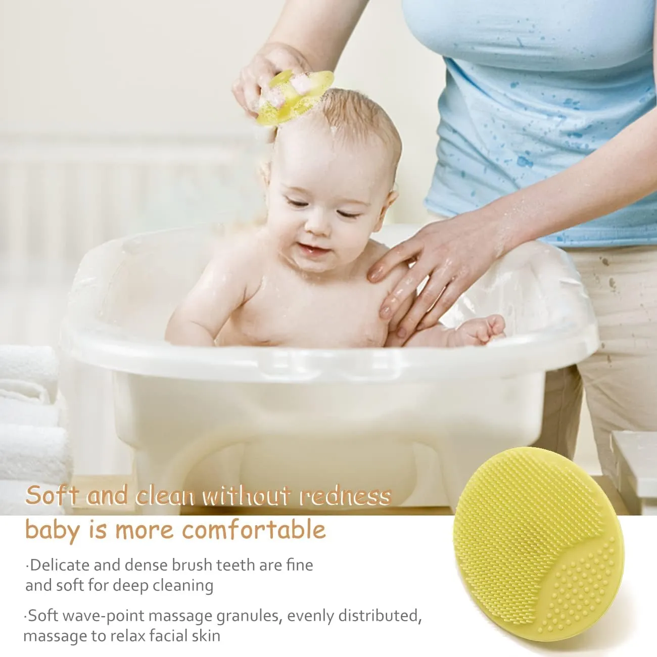 Babymoon Set of 4 | Baby Grooming Set | Baby Wooden Comb, Hair Brush, Face Brush, Shampoo Brush with Box | Baby Return Gift Set