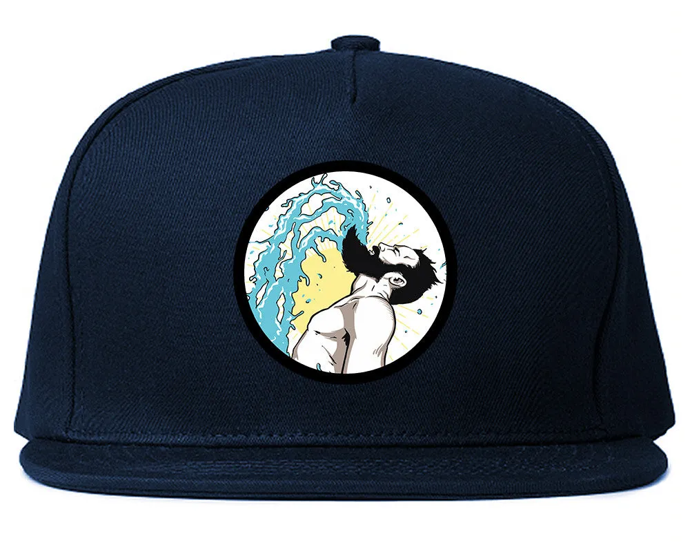 Beard Life Splash Snapback Hat