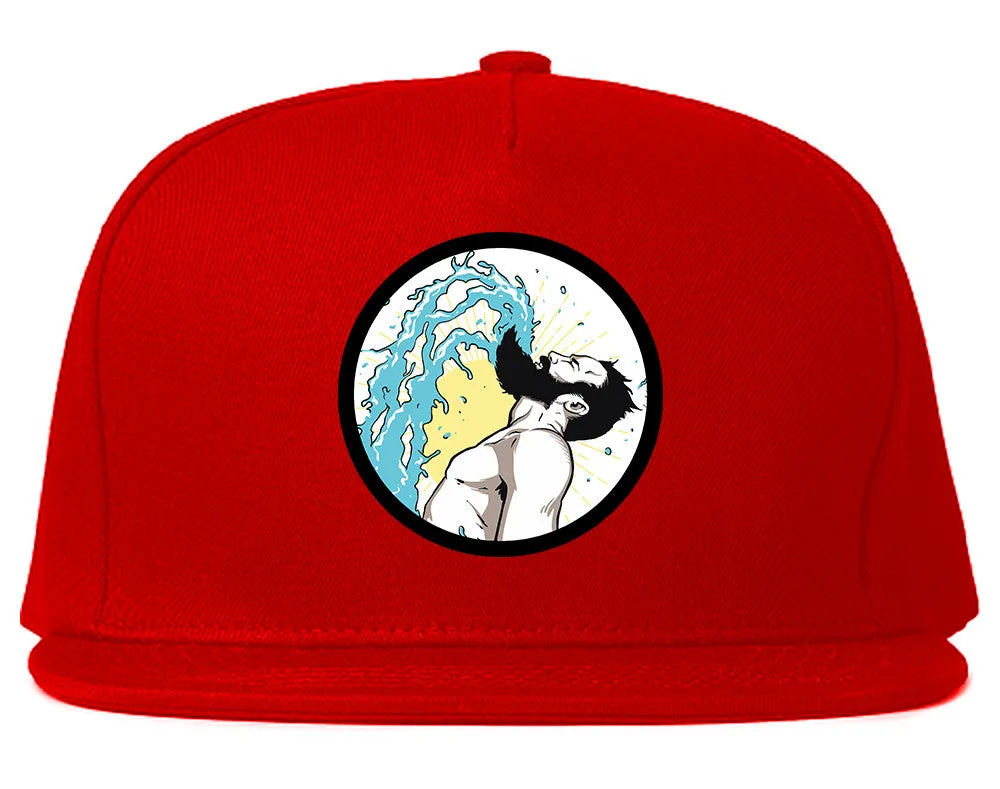 Beard Life Splash Snapback Hat