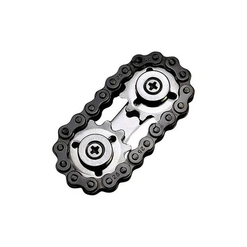 Bike Chain Fidget Spinner Toy | 9 Gear Metal Fidget Spinner | Sprocket