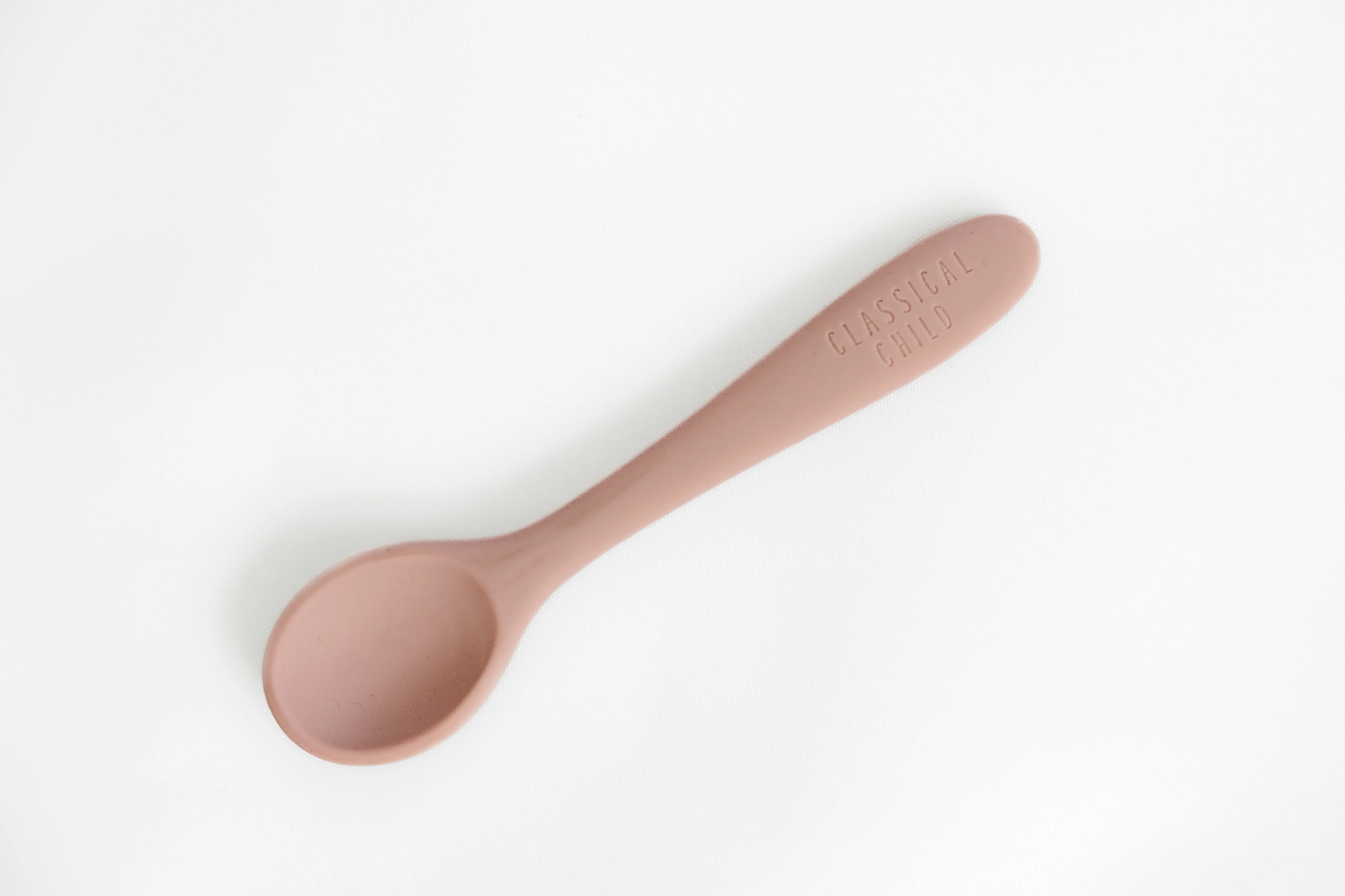 Blush Silicone Spoon 2 Pack