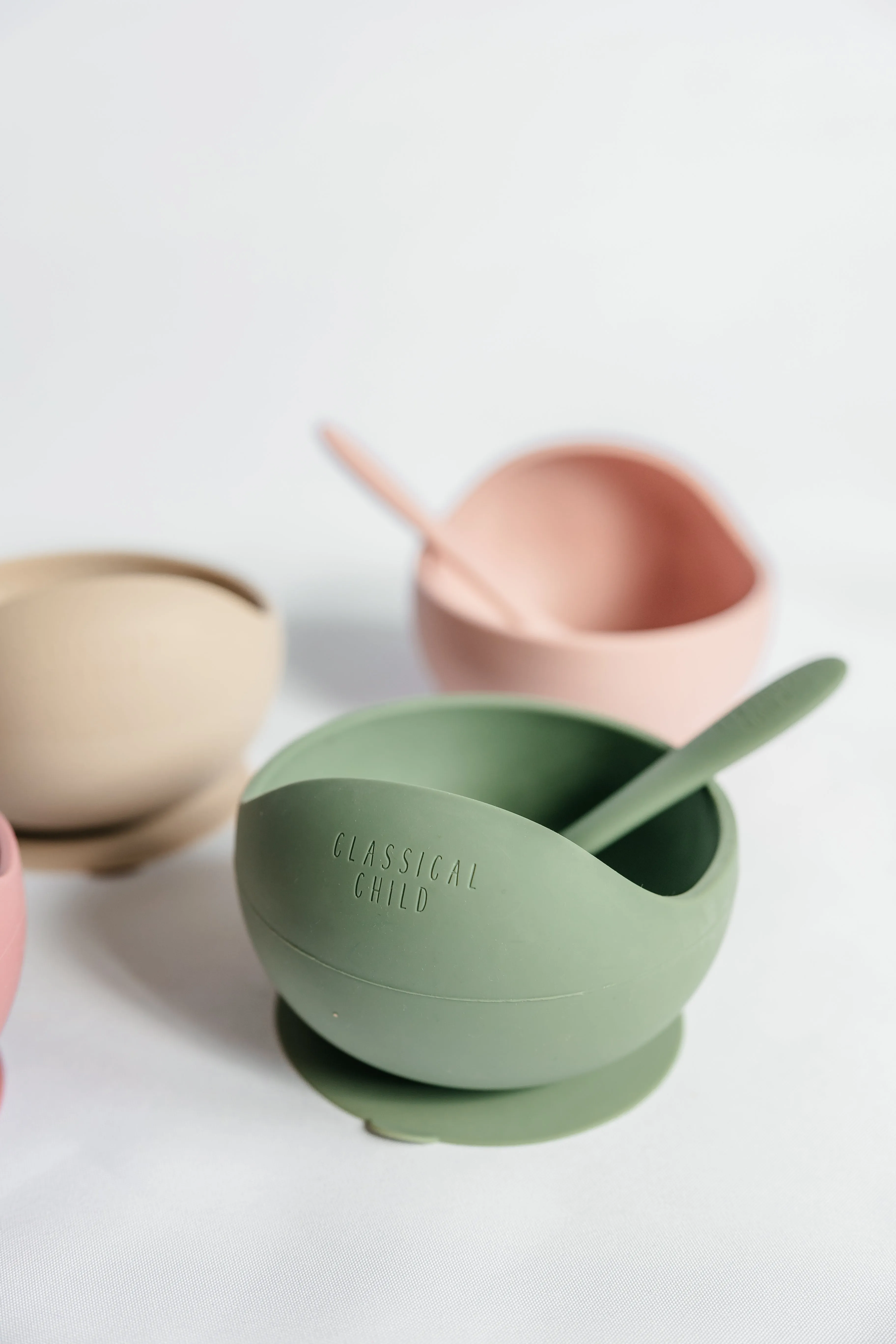 Blush Silicone Spoon 2 Pack