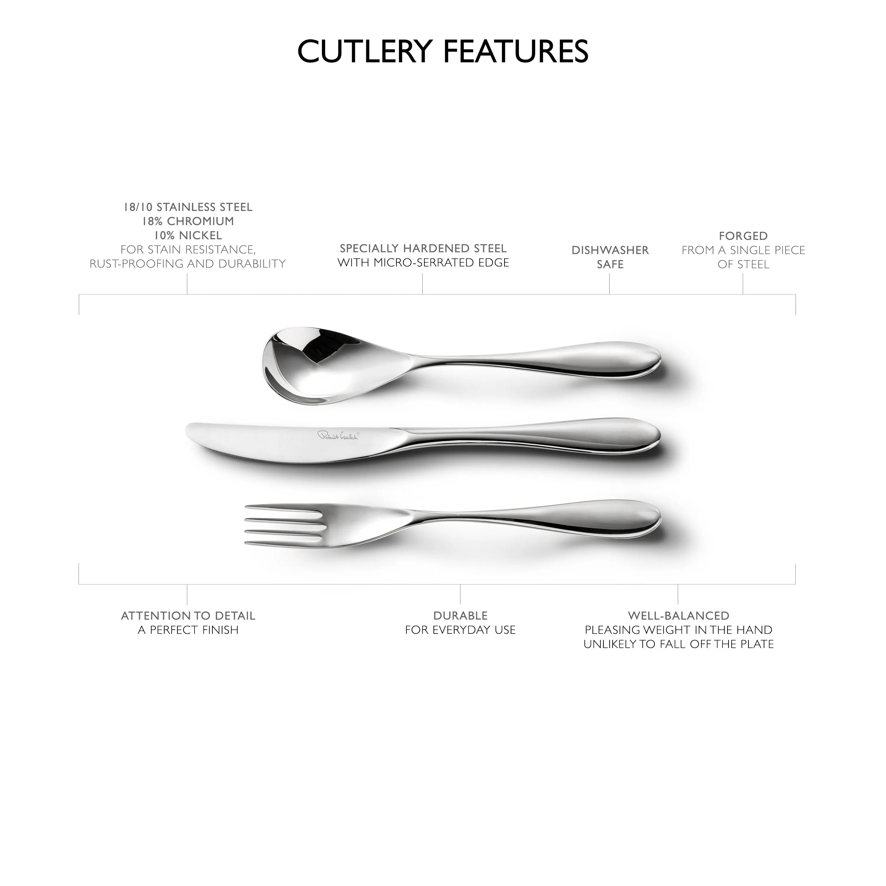 Bourton Bright Serving Set, 3 Piece