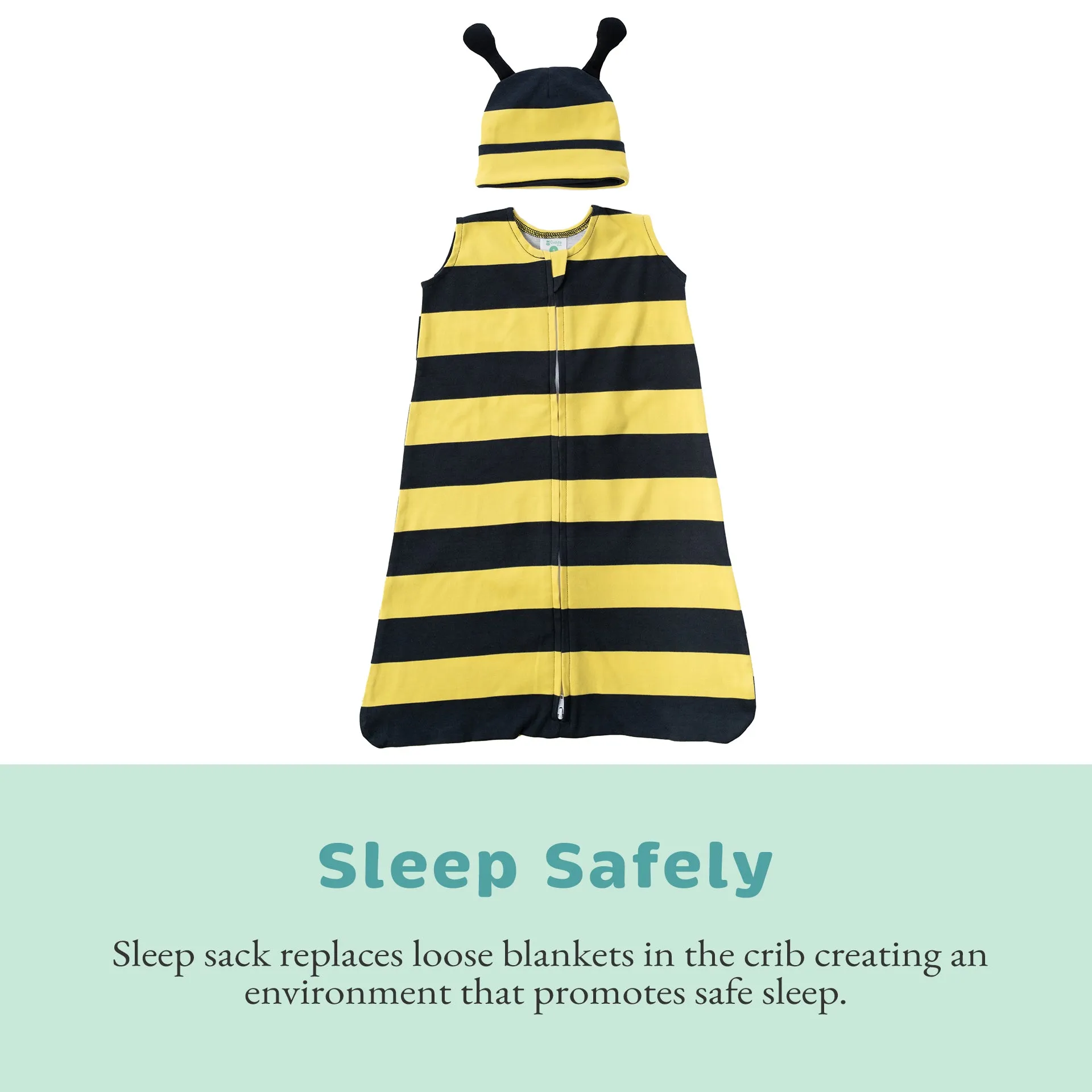 Bumble Bee Cotton Wearable Blanket