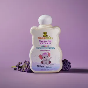 Calming Lavender Shampoo and Body Wash - Gentle Care for Baby's Skin - 200ml