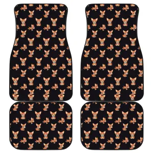 Chihuahua Cartoon Car Mats (Front & Back)