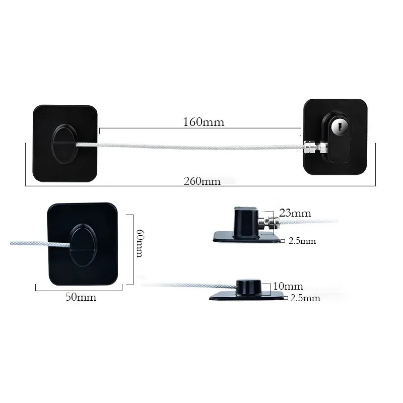 Child Safety Locks Window Fall Protection Safety Locks Multifunctional