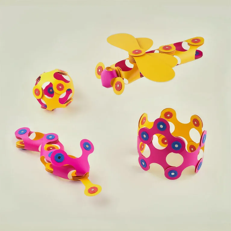 CLIXO - Itsy Pack - Pink/Yellow (18Pcs)