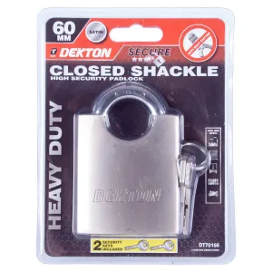 Closed Shackle Padlock 60mm