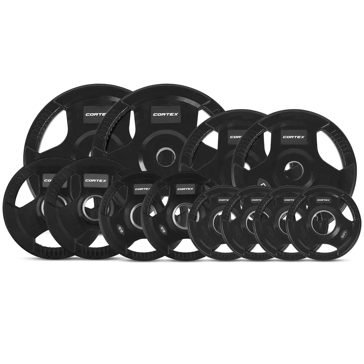 CORTEX Tri-Grip 50mm Olympic Plate Set