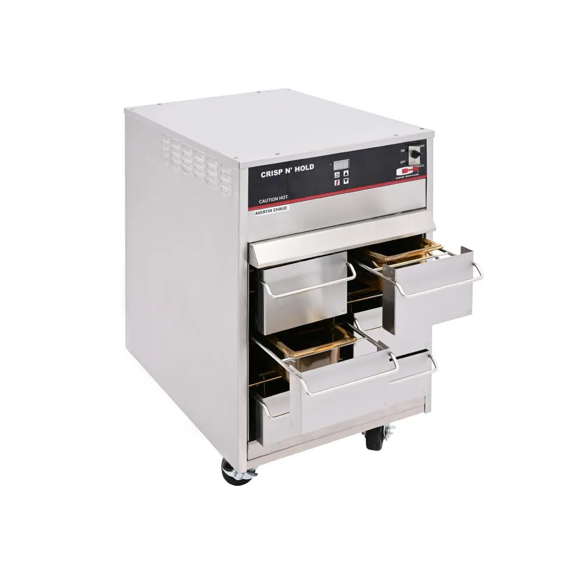 CU275 Carter Hoffmann Vertical Crisp 'N Hold Holding Cabinet VCNH2W3S