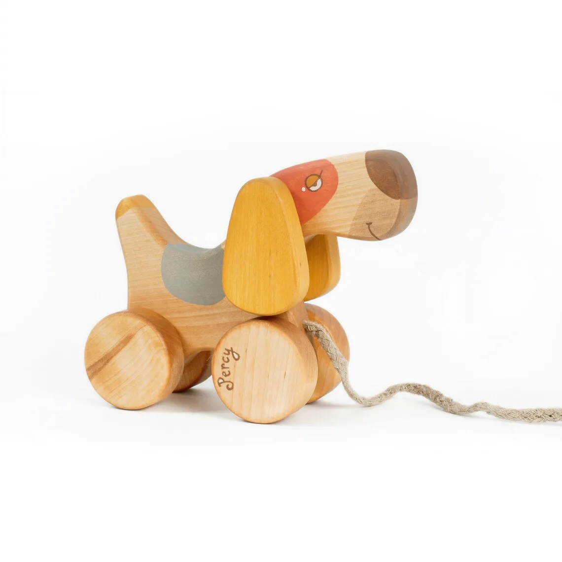 Cute Wooden Dog Toy For Kids