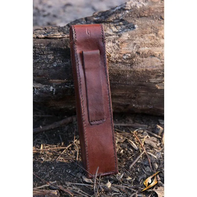 Cutlery W. Leather Hanger