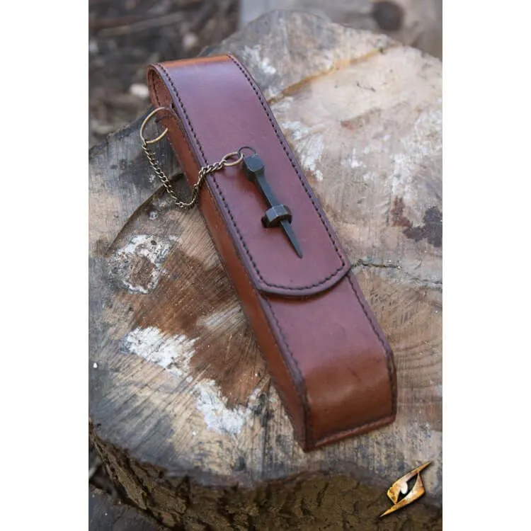 Cutlery W. Leather Hanger
