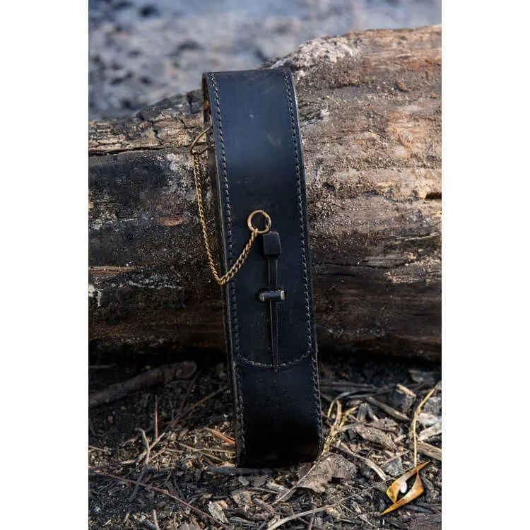 Cutlery W. Leather Hanger