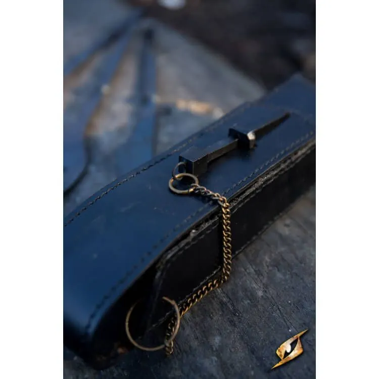 Cutlery W. Leather Hanger