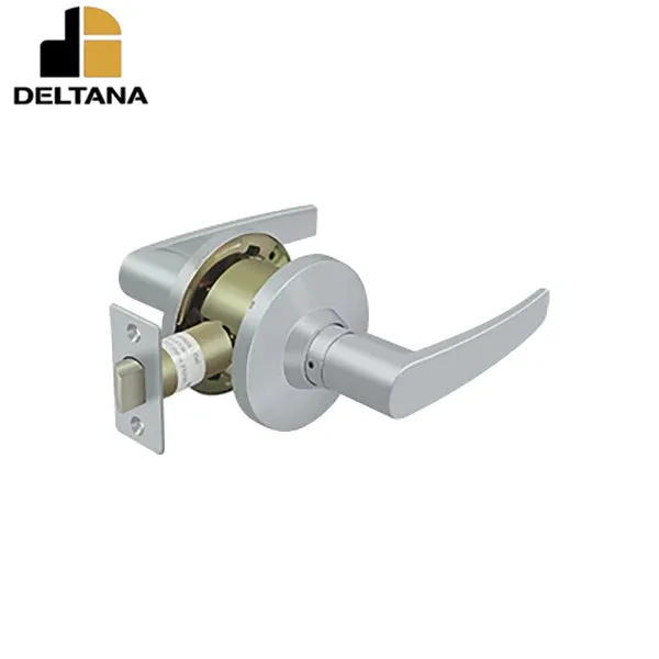 Deltana - Comm - Passage Standard Grade 2 - Straight Lever - Latch: UL Listed w/ 1/2 - Optional Finish