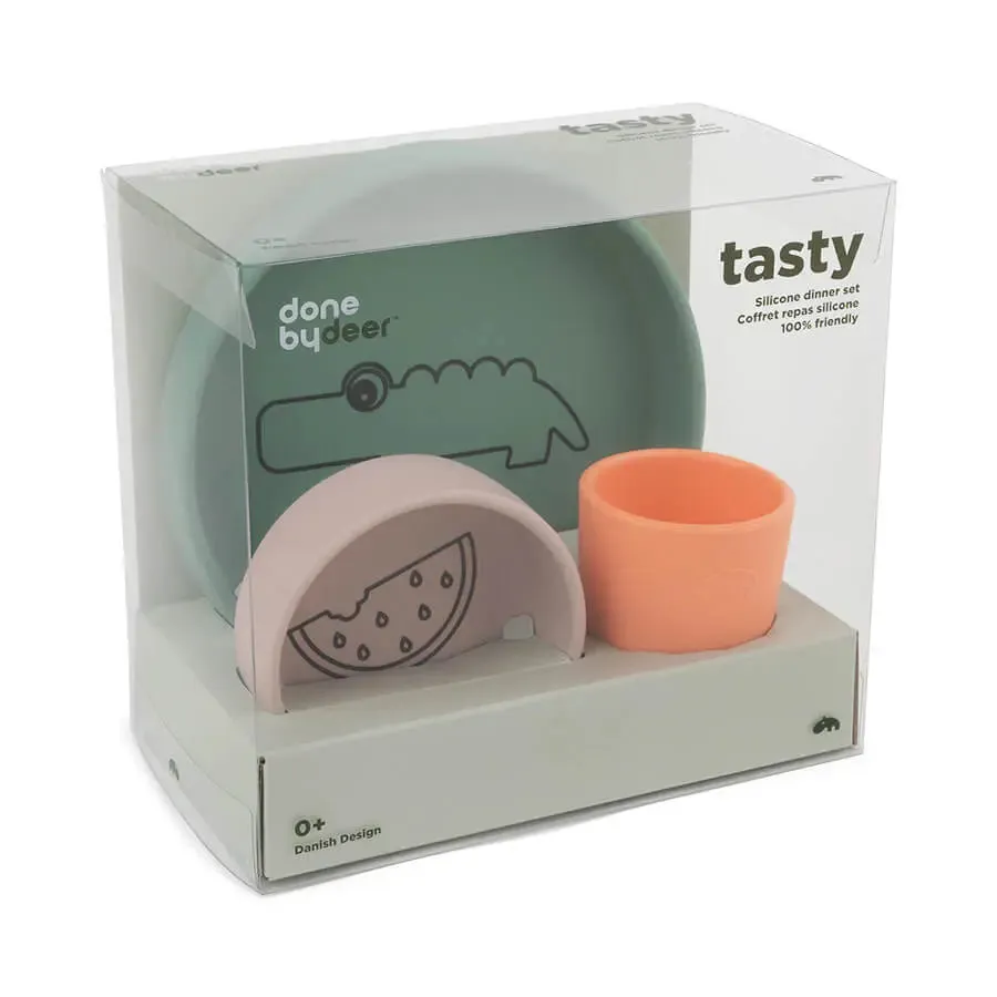 Done by Deer Silicone Dinner Set