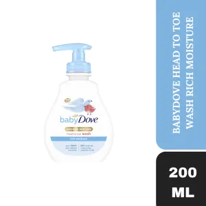 Dove Baby Head to Toe Wash Rich Moisture 200ml