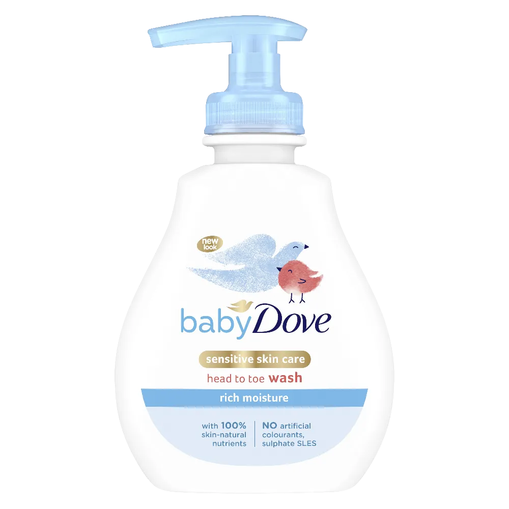Dove Baby Head to Toe Wash Rich Moisture 200ml