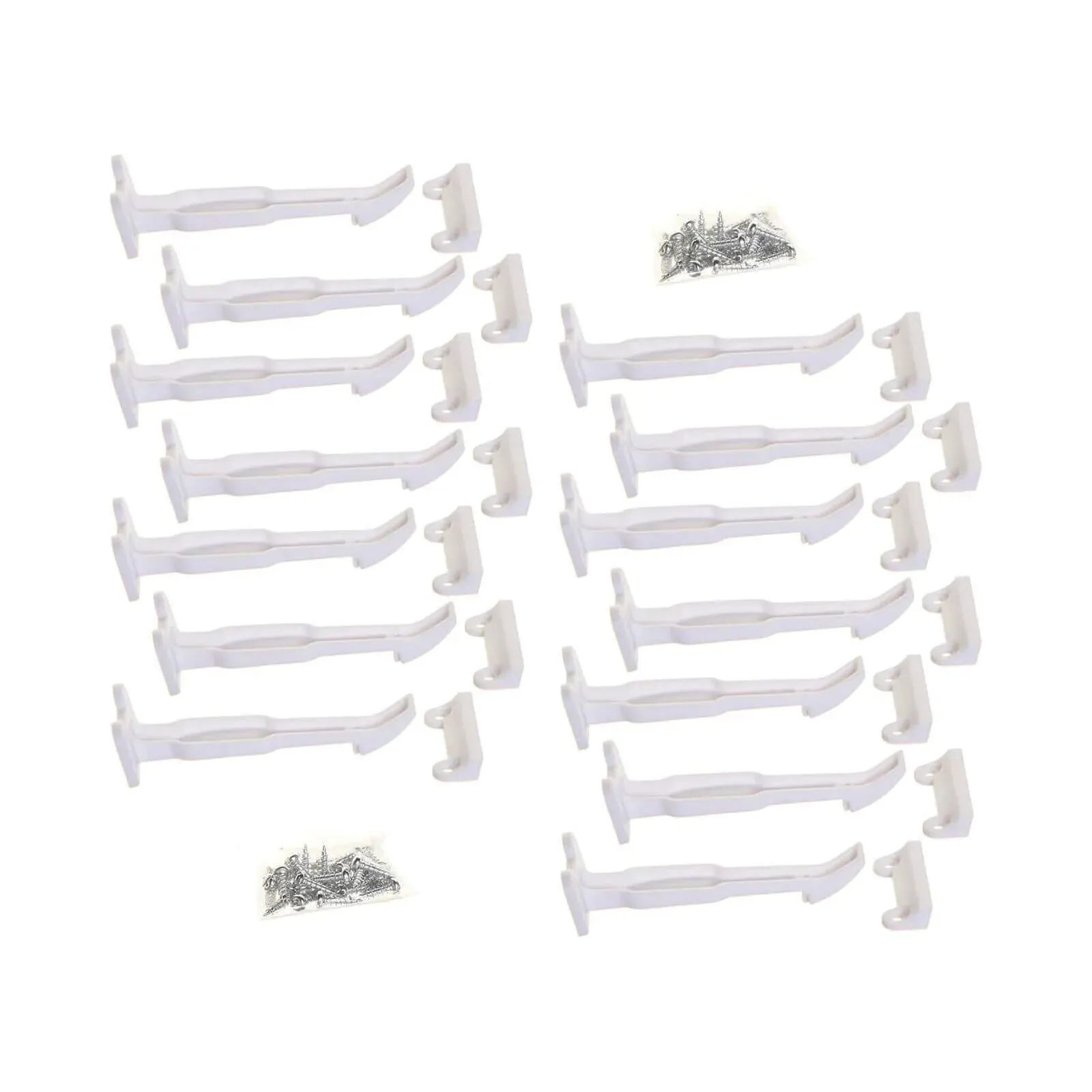 Dreambaby Wide-Grip Secure Catches 14 Pack