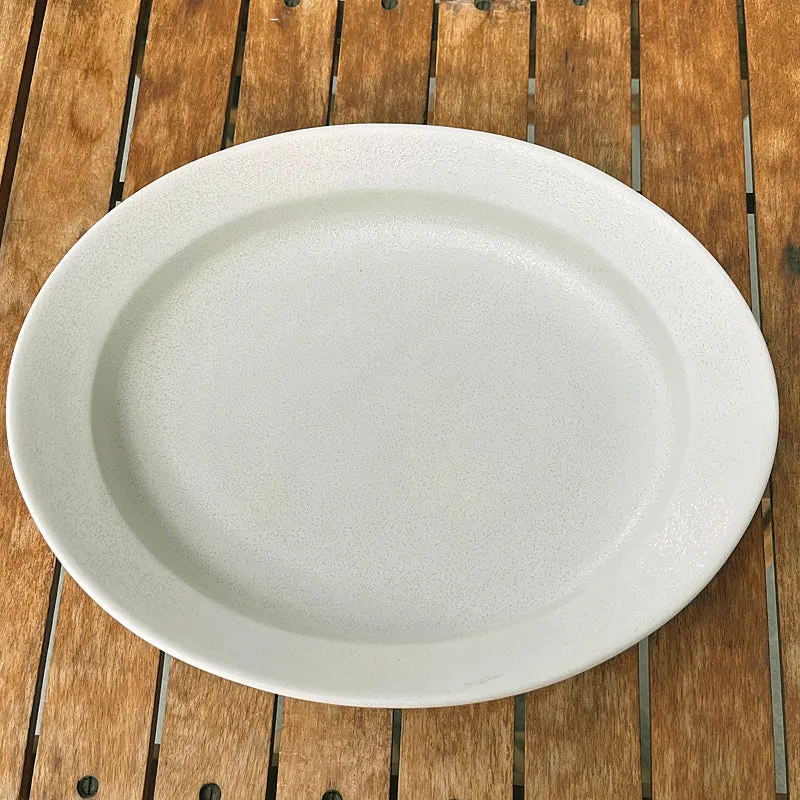 Easy to Scoop Deep Plate Hakuyu