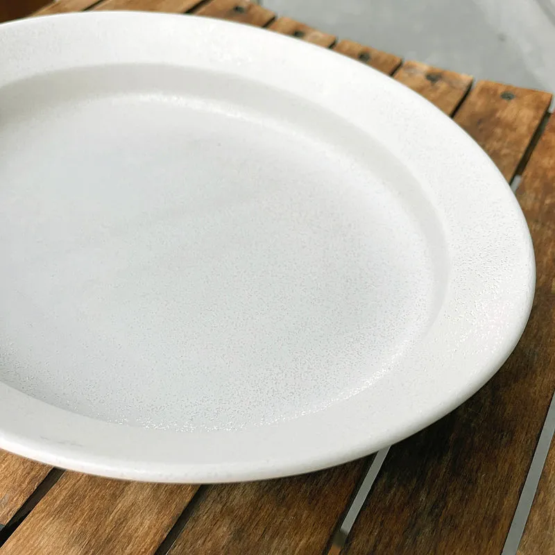 Easy to Scoop Deep Plate Hakuyu