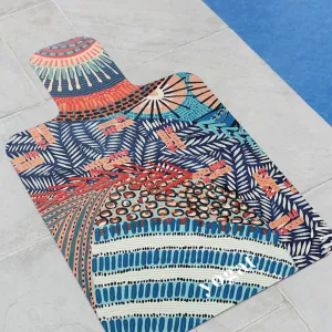Eco-Friendly Reformer Pilates Mat - Nicole Orange