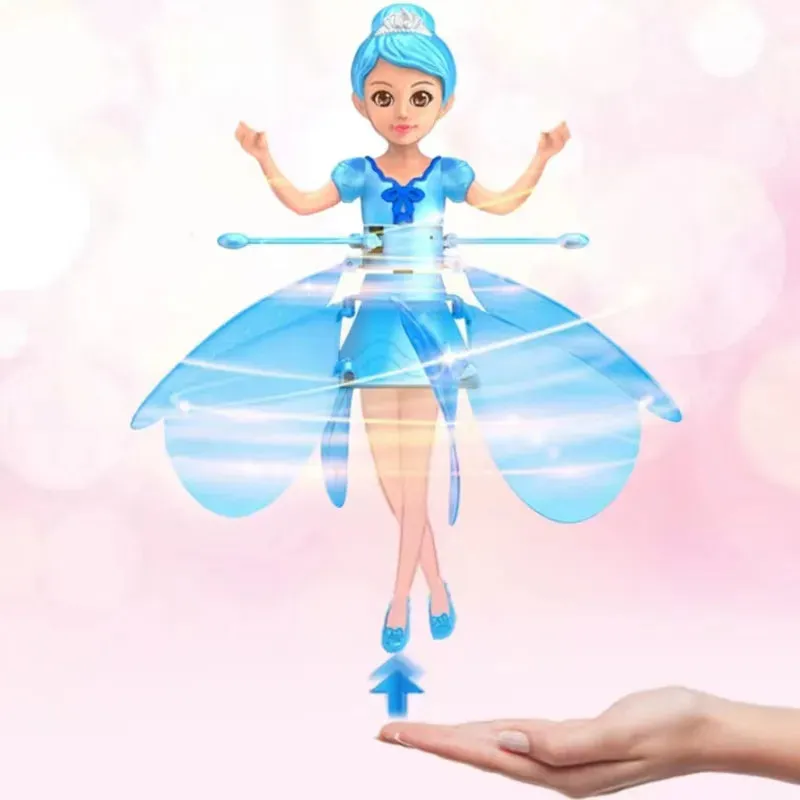 Enchanting  Induction Fairy Helicopter - Magical Hover Toy for All