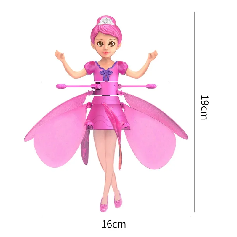 Enchanting  Induction Fairy Helicopter - Magical Hover Toy for All