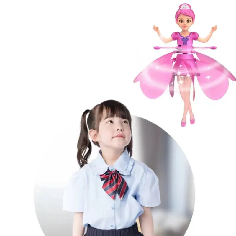 Enchanting  Induction Fairy Helicopter - Magical Hover Toy for All