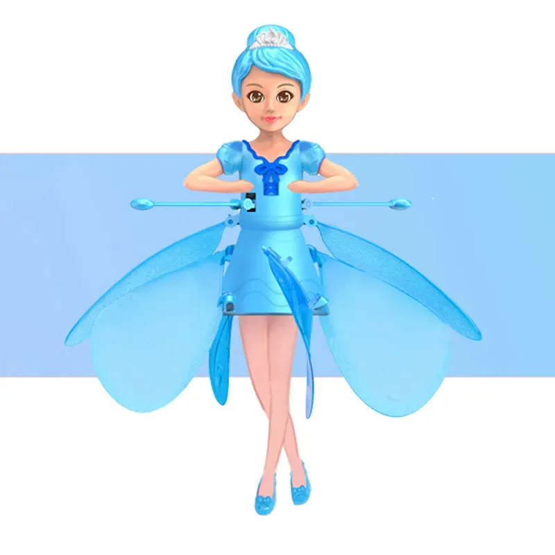 Enchanting  Induction Fairy Helicopter - Magical Hover Toy for All