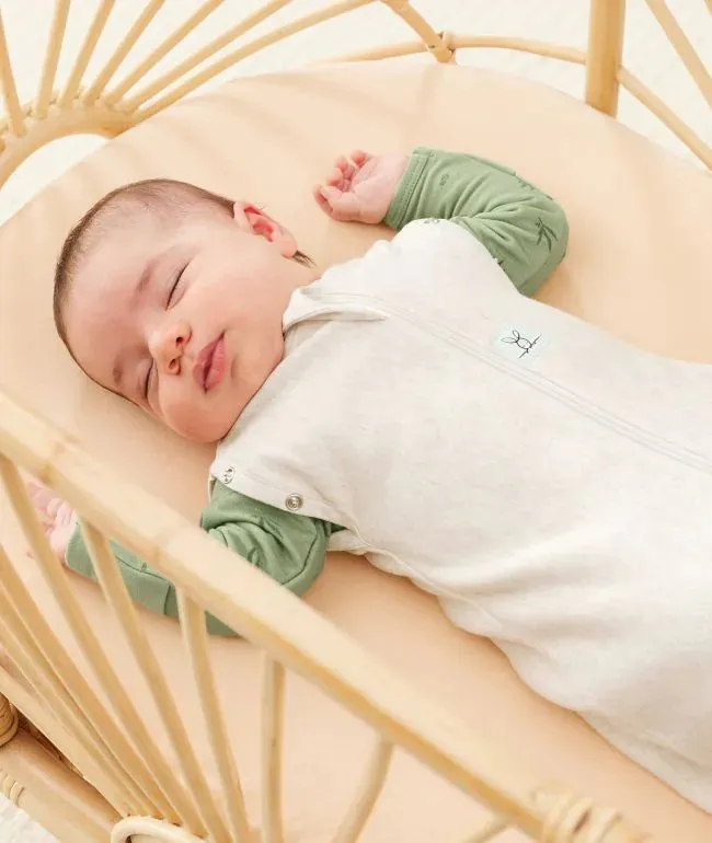 ErgoPouch - Cocoon Swaddle Bag 0.2 TOG - Oatmeal Marle