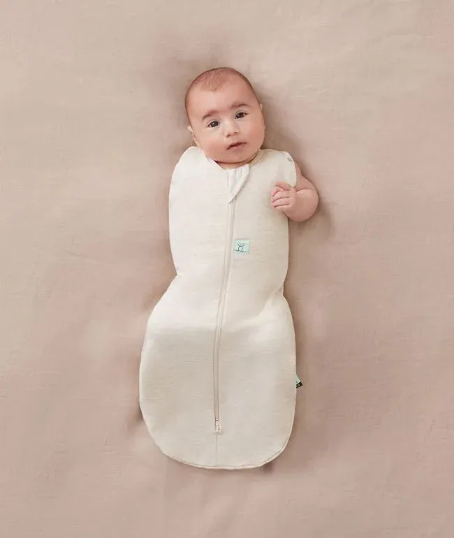 ErgoPouch - Cocoon Swaddle Bag 0.2 TOG - Oatmeal Marle