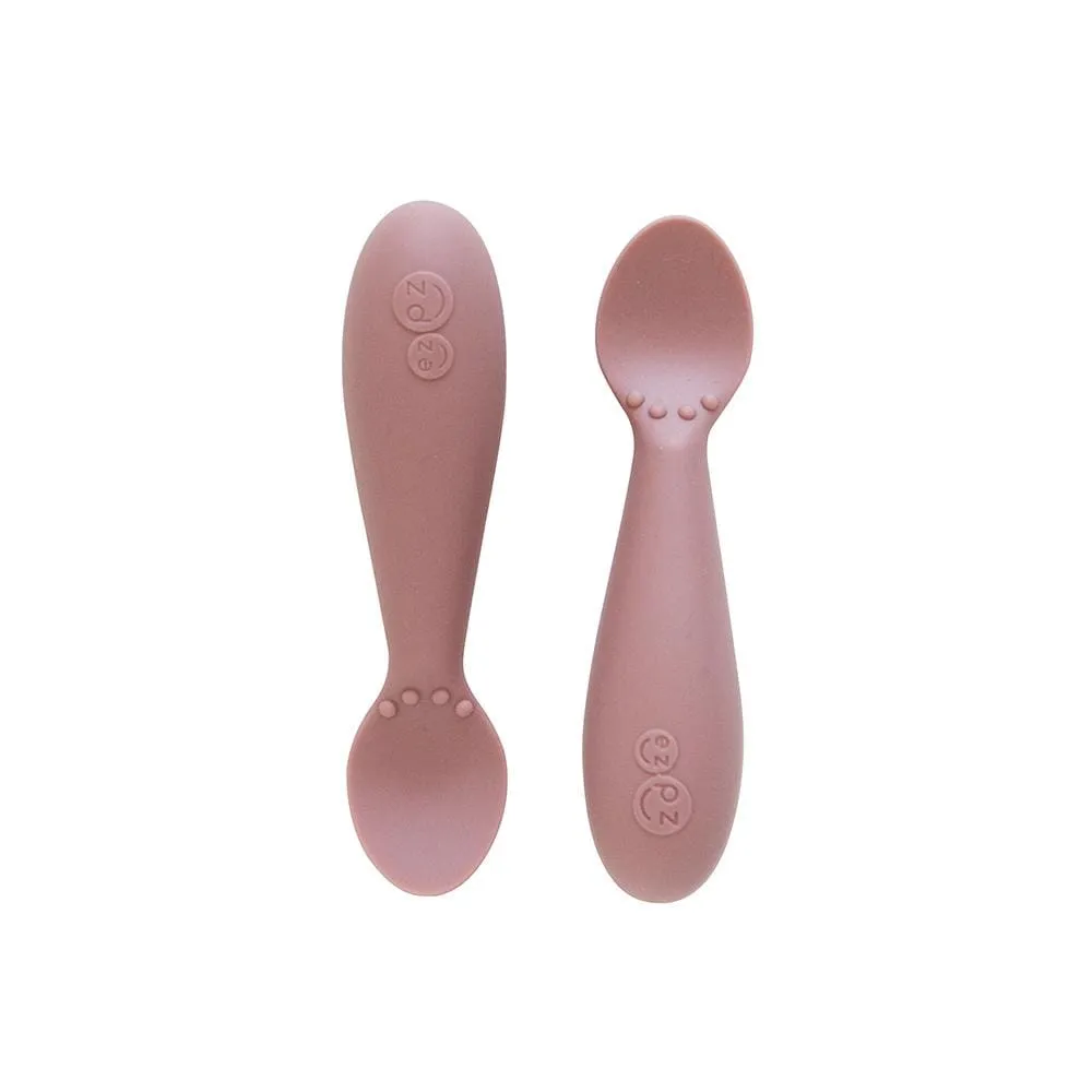 ezpz Tiny Spoon 2 Pack | Blush | Ages 4 Months  