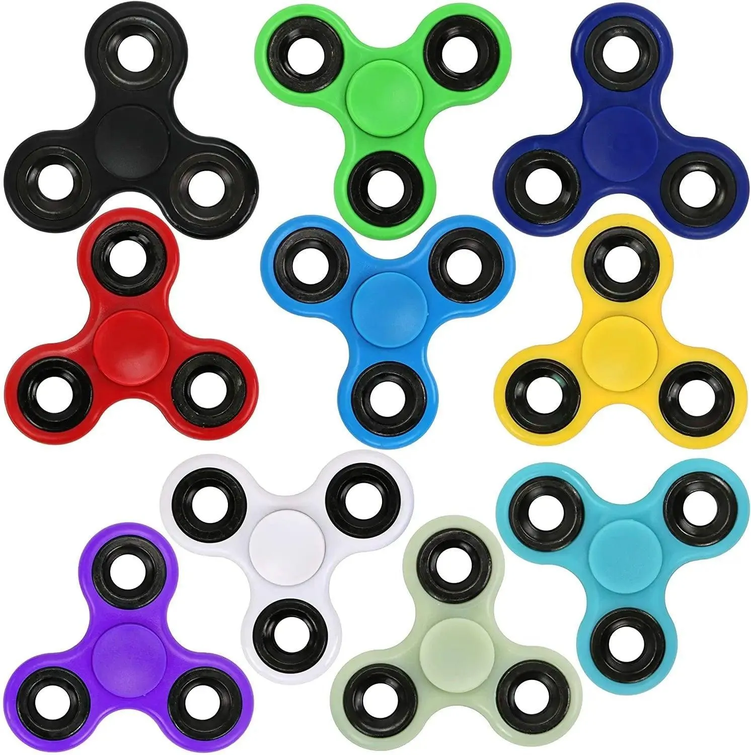 Fidget Spinner, Stress Relief, Durable ABS, Compact, Improves Focus, Perfect for All Ages, Portable Design
