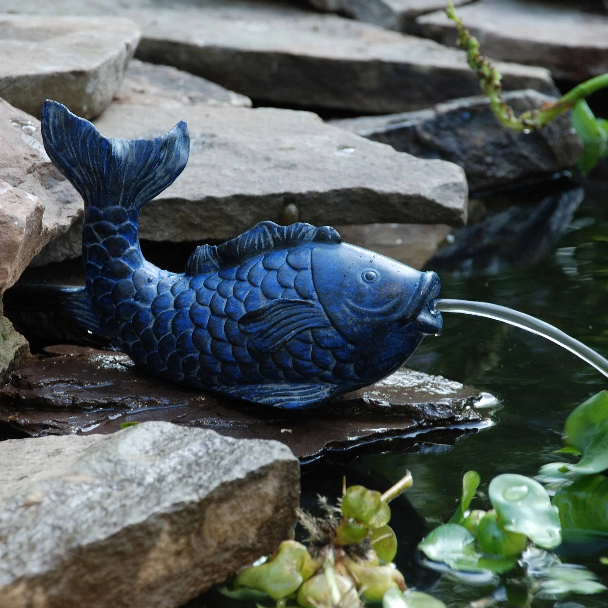 Fish Spitter, Blue