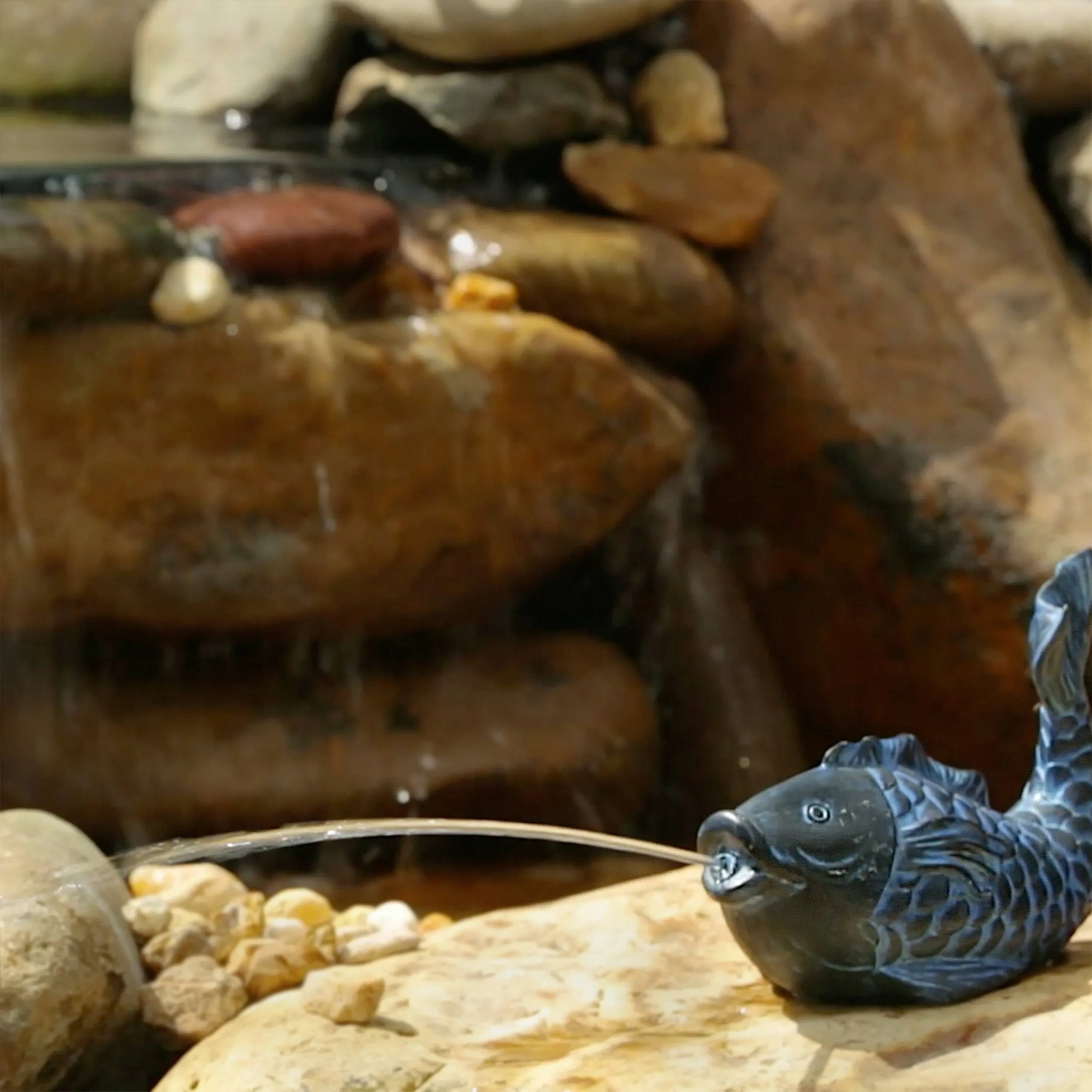 Fish Spitter, Blue
