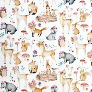 Flora and Fauna Crib Sheet