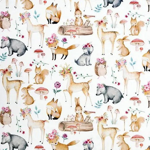 Flora and Fauna Crib Sheet